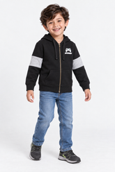 Graphic Zipper Hoodie