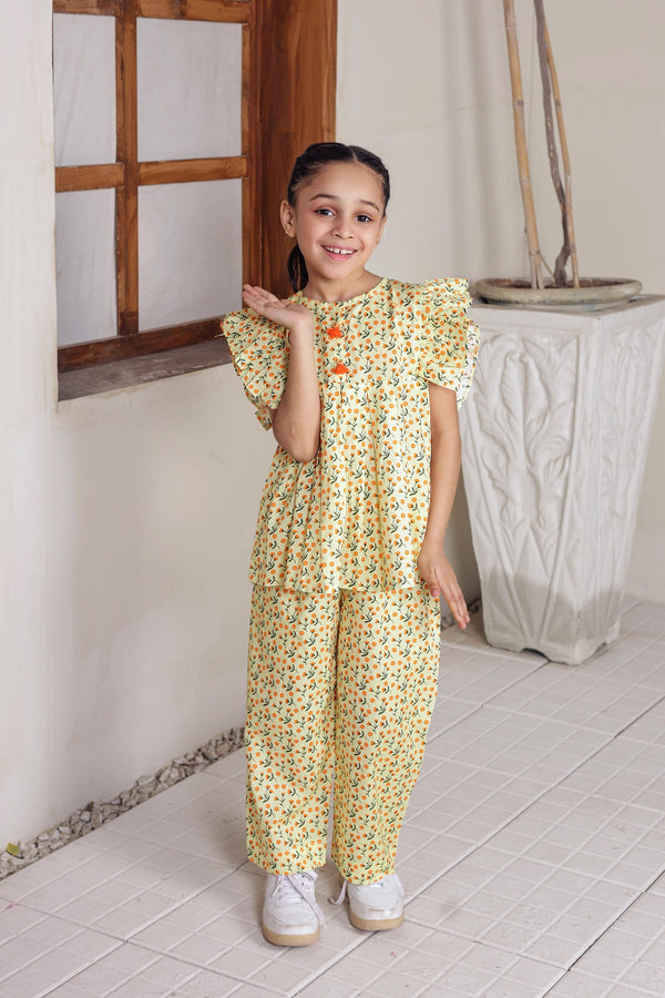 2 PIECE LAWN FROCK SUIT