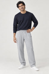 Men Branded Pajama - Grey