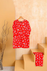 2 PIECE PRINTED KHADDAR SUIT