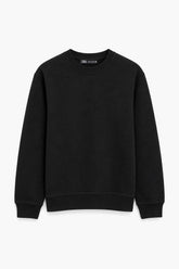 Women Branded Fleece Sweatshirt - Black