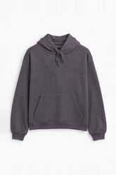 Women Branded Graphic Pullover Hoodie - D/Purple