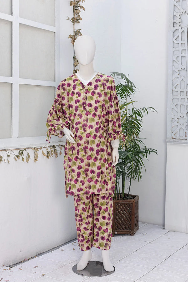 2 PIECE PRINTED LAWN SUIT