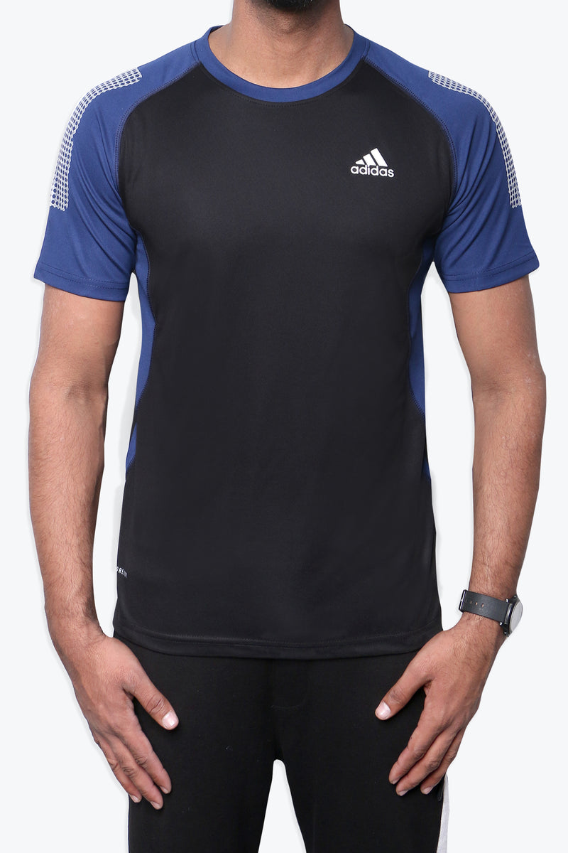 Men Sports Wear TShirt Black Navy Expostorepk