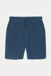 Men Rib Pocket Short 05 - Jeans Blue
