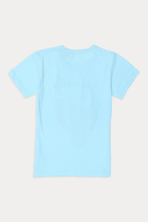 Girls Graphic T-Shirt GT13 - L/Blue