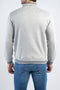 Men Pique Mockneck Jacket MMT09 - HT Grey