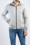 Men Pique Mockneck Jacket MMT09 - HT Grey