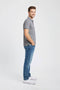 Men Pique Polo - Grey