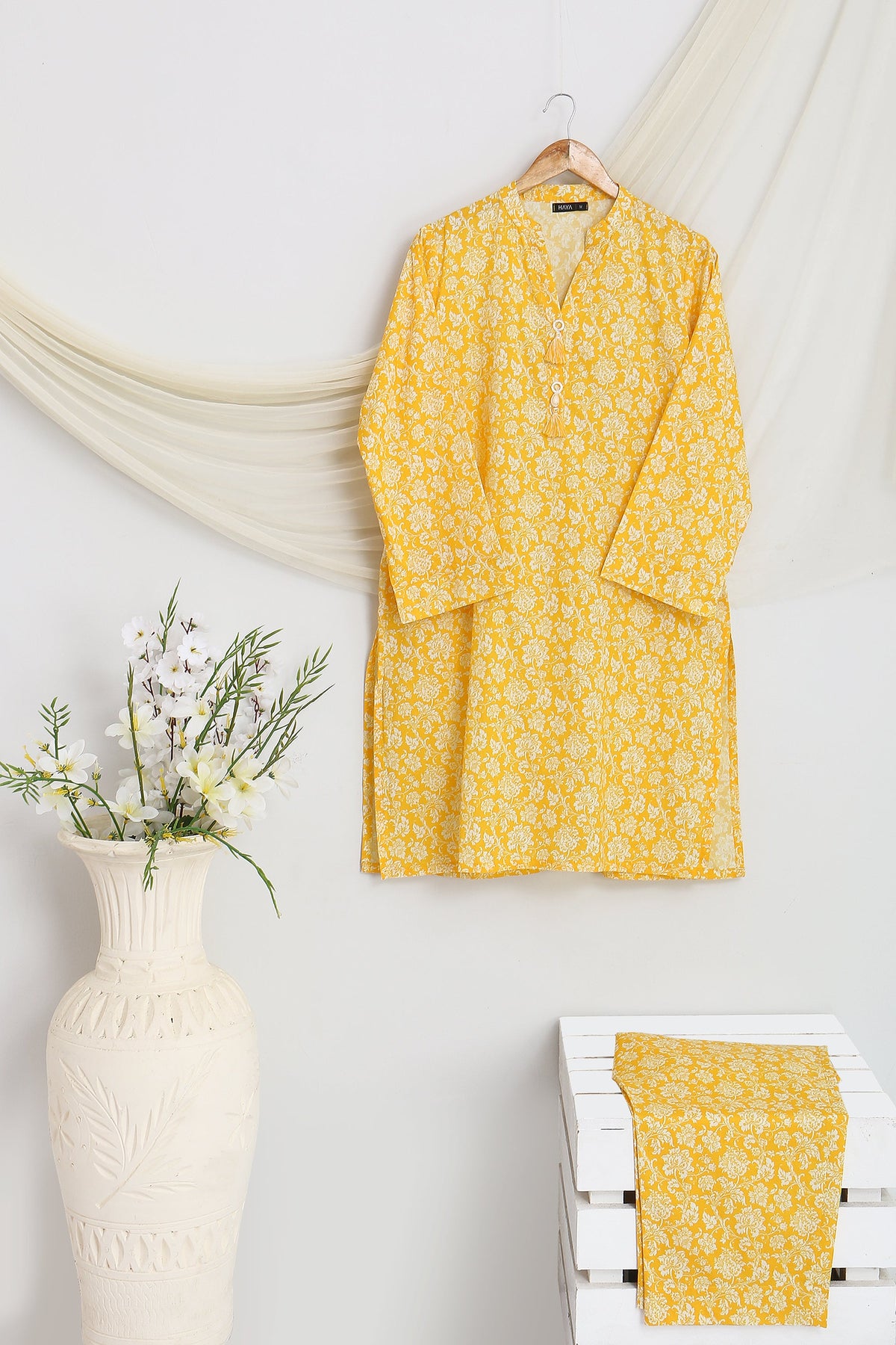 2 PIECE PRINTED LAWN SUIT