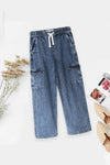 DENIM CARGO PANT
