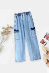 DENIM CARGO PANT