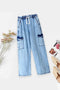 DENIM CARGO PANT