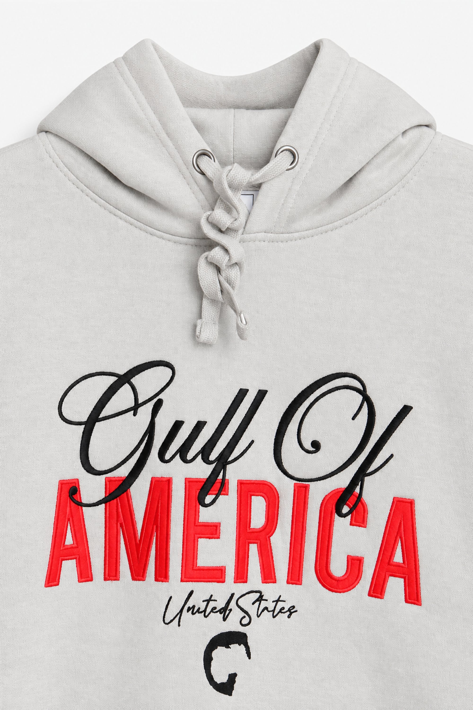 Men Branded Graphic Pullover Hoodie - L/Beige