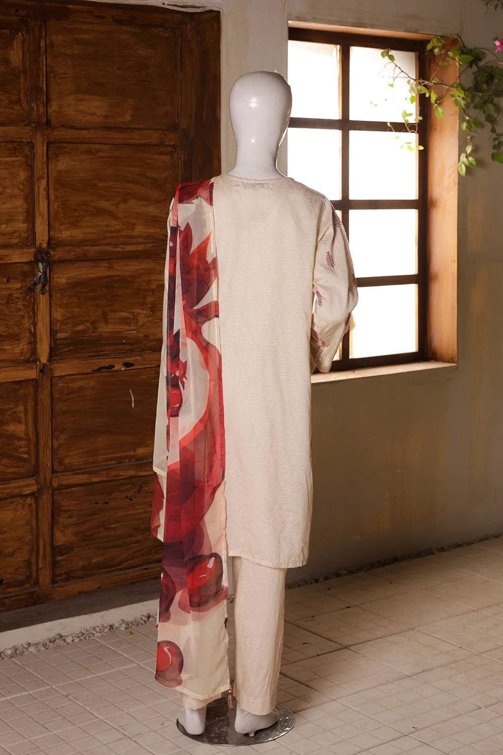 3 PIECE LAWN EMB SUITS