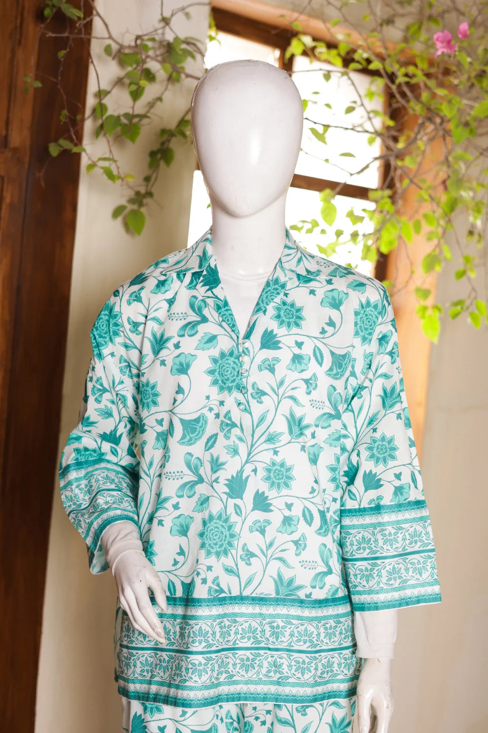 2 PIECE LAWN FUSION SUIT