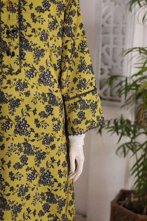 PRINTED SLUB SHIRT