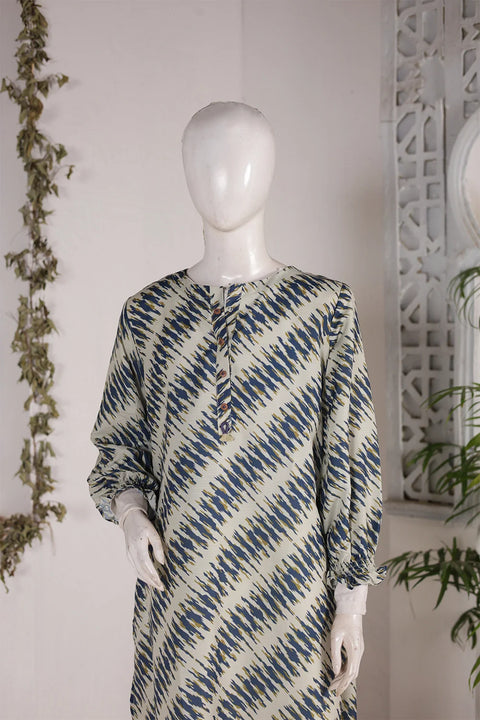 PRINTED SLUB SHIRT