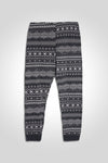 Women's Branded Graphic Trouser - Charcoal