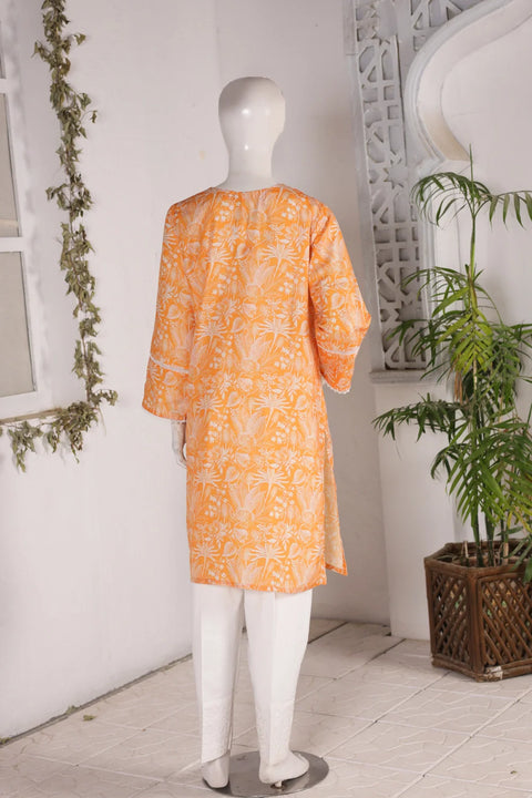 PRINTED SLUB SHIRT