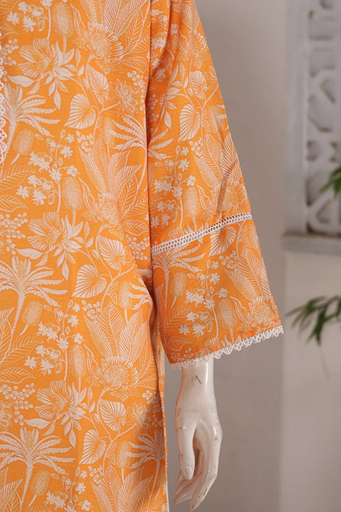 PRINTED SLUB SHIRT