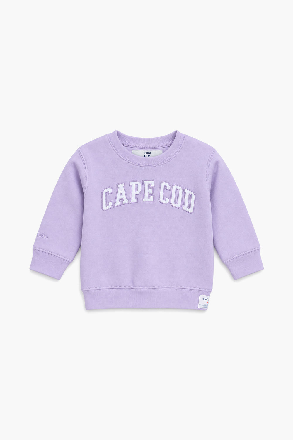 Girls Branded Graphic Sweatshirt - Purple
