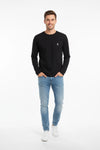Men's Branded T-Shirt F/S - Black