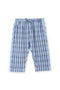 Men Loungewear Check 3 Quarter Short IMM3Q-8 - Blue