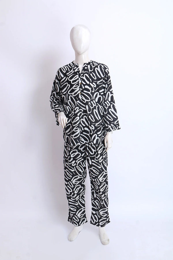 2 PIECE LAWN FUSION SUIT