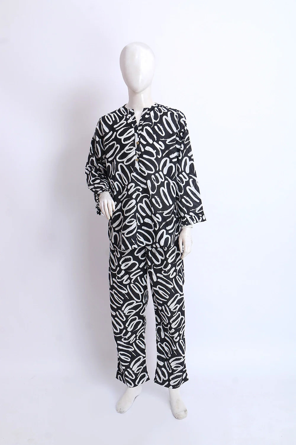 2 PIECE LAWN FUSION SUIT