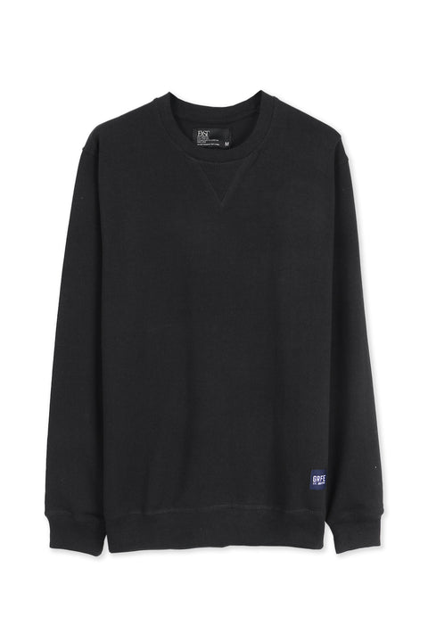 Men INV Stitch Sweatshirt MS02 - Black