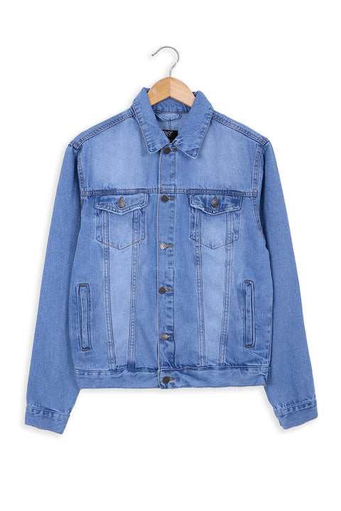 Men Denim Jacket M404-2023 - L/Blue