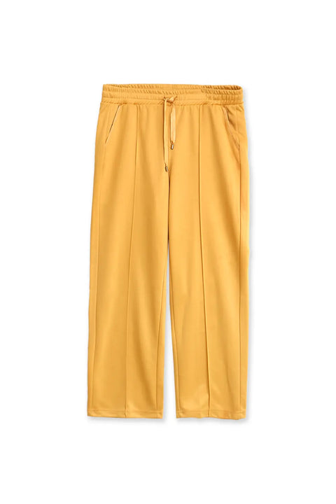 Women's Branded Pajama - Golden Yellow