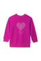 Girls Graphic Sweatshirt GSS24-08 - Fuchsia