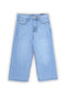 Girls Denim Flapper Pant G314 - L/Blue