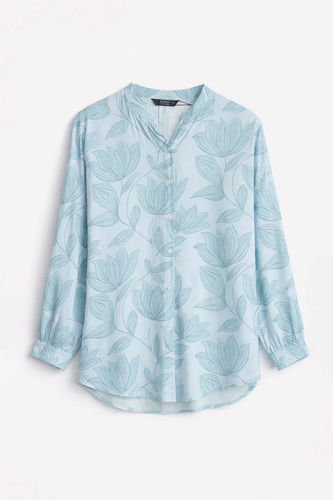 VISCOSE CORD COLLAR SHIRT