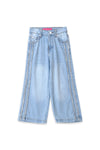 Girls Denim Wide Leg Pant GOP24-01 - L/Blue