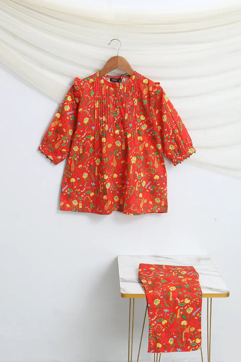 2 PIECE LAWN FROCK SUIT