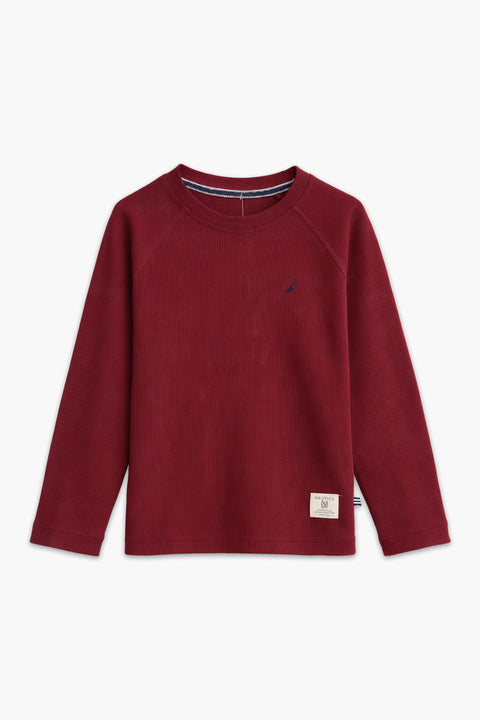 Boys Branded Sweatshirt - Maroon