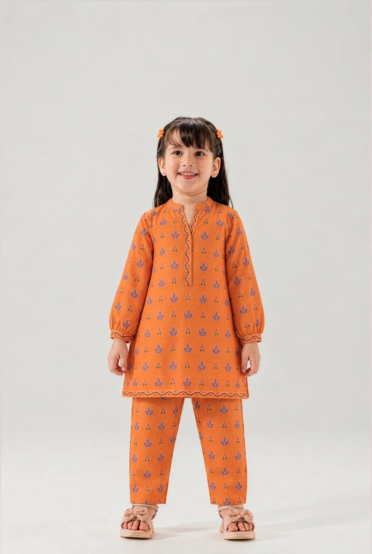 2 PIECE KHADDAR PRINTED SUIT