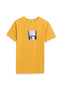 Men Graphic T-Shirt MT24#35 - Mustard
