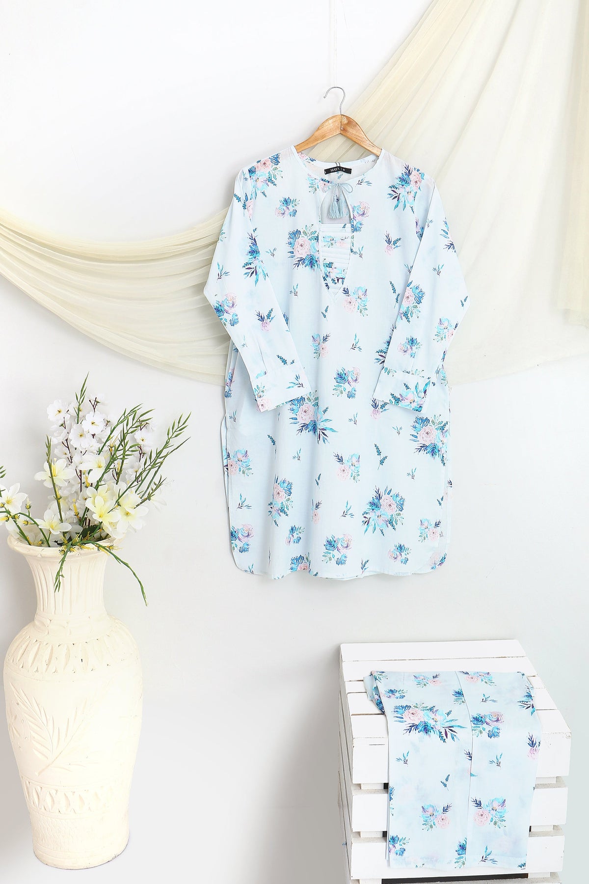 2 PIECE PRINTED LAWN SUIT