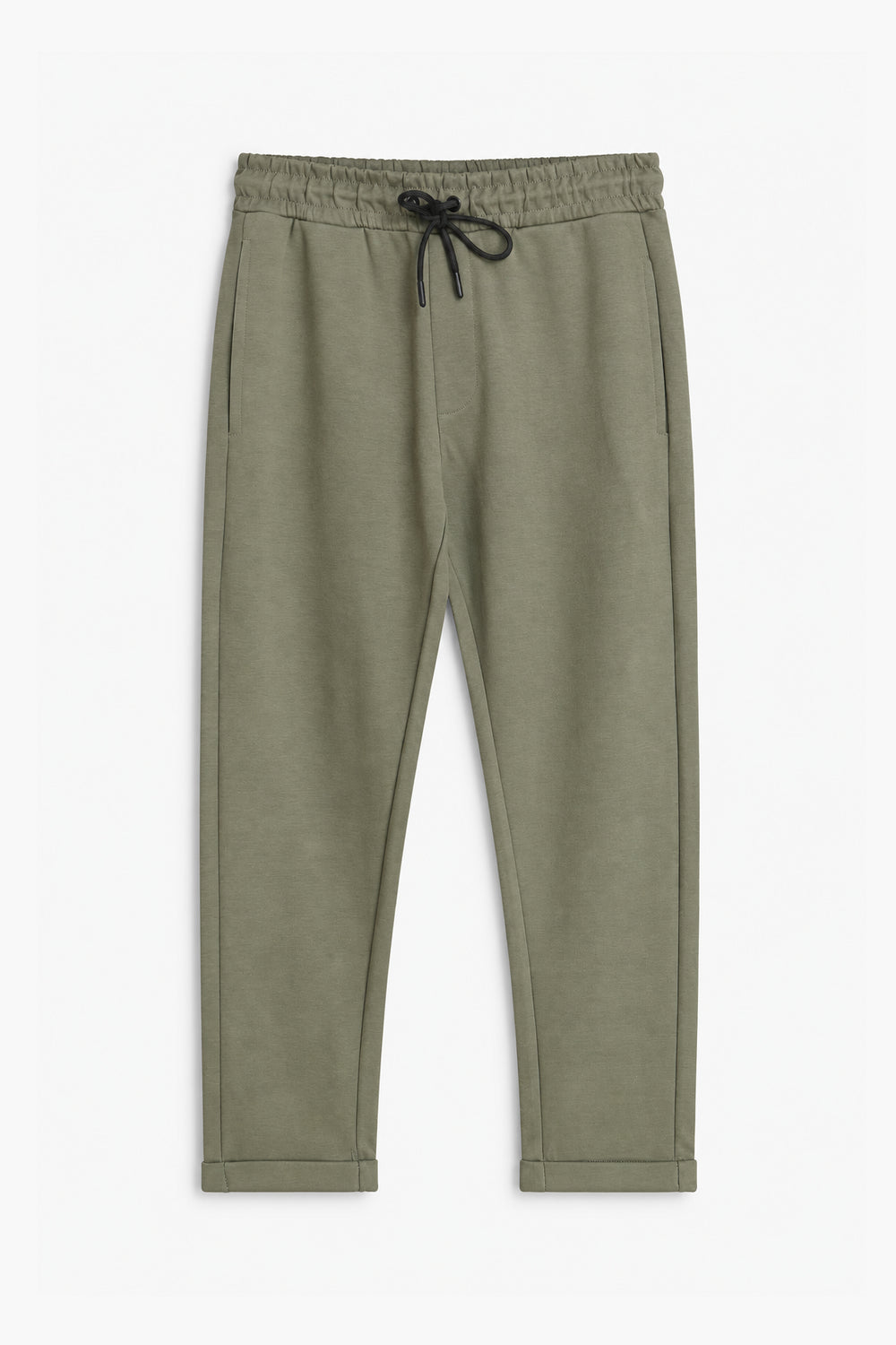 Men Branded Trouser - Olive