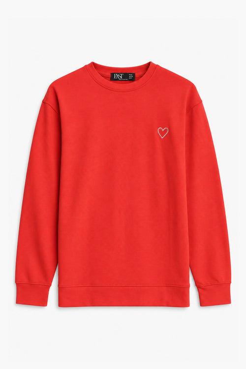 EMB INTERLOCK SWEATSHIRT