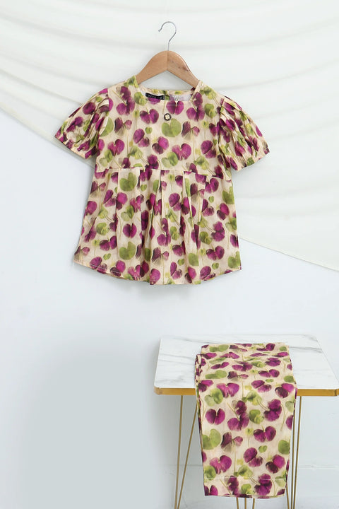 2 PIECE LAWN FUSION SUIT