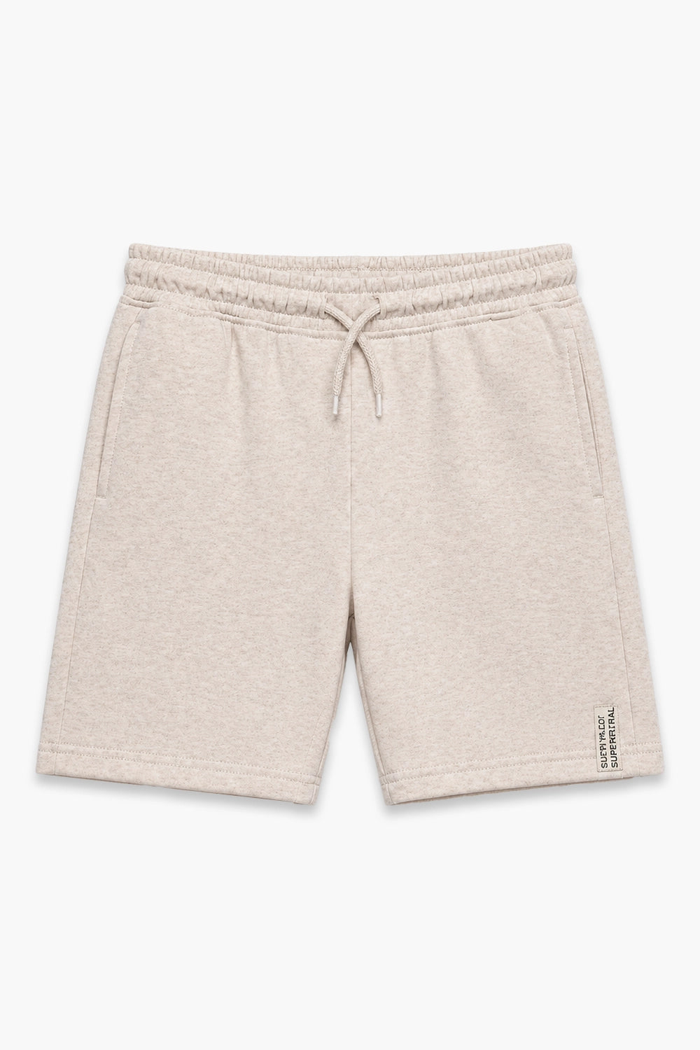 Boy Branded Short - Seed Pearl
