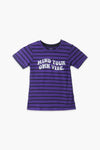 Girls Branded Graphic T-Shirt - Purple