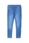 Women's Branded Denim Pant - Sky Blue