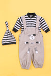 Infant Graphic 3-Piece Suit A31 - Black