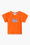 Boys Branded Graphic T-Shirt - Orange